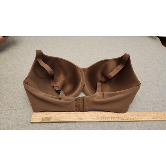 Skims Bra Womens 34DD Brown Underwire T-Shirt Everyday Smooth 421D Padded - Picture 5 of 7